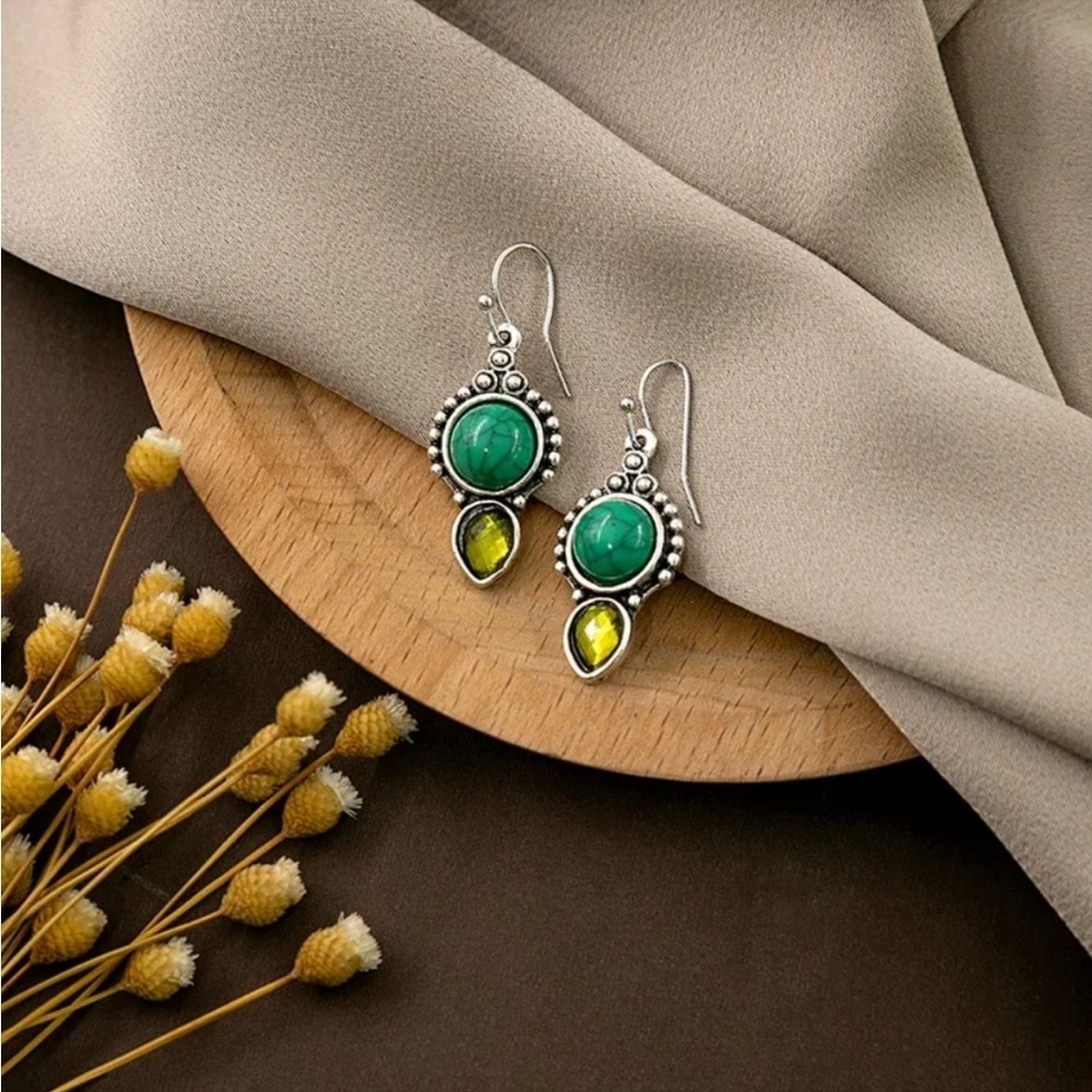 Boho Silver Earrings